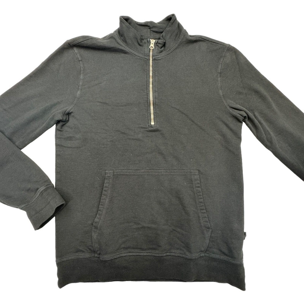 American Giant Black Sweatshirt Hoodie